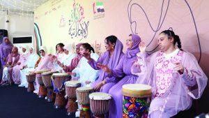 الفتيات أظهرن مواهب متعددة خلال الاحتفال بيوم المرأة الإماراتية