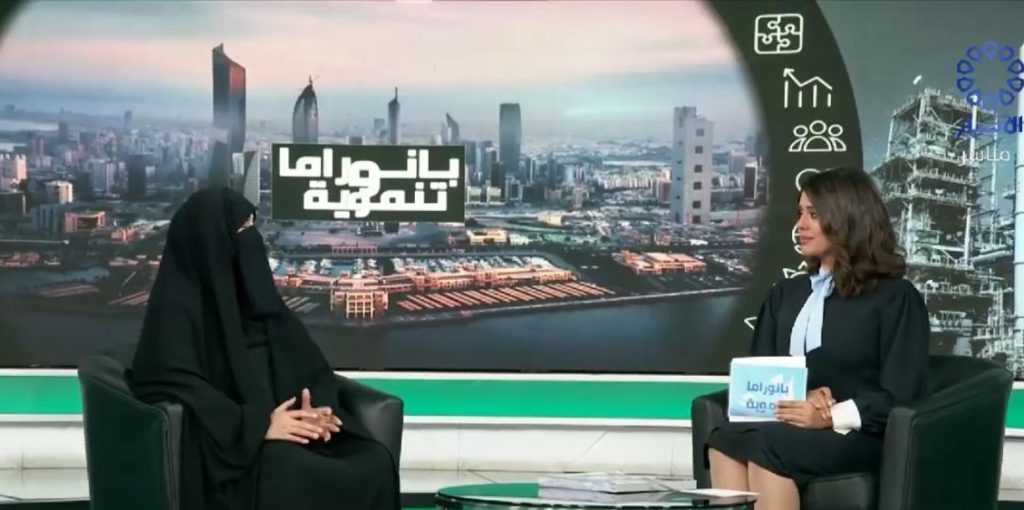 حنان العنزي على قناة الإخبارية