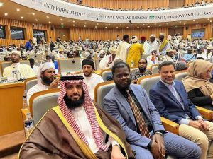 ناشيرو عبدالله في أحد المؤتمرات
