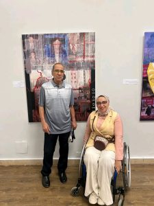 معرض الفنانة الدكتورة أمنية محمد السيد