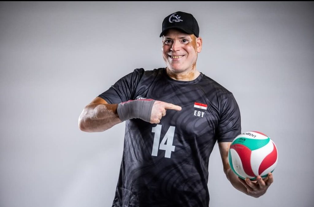 مطاوع أبو الخير بطل رياضي مصري من ذوي الاحتياجات الخاصة