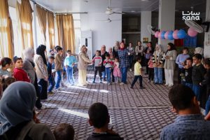 فعالية ترفيهية للأطفال ذوي الإعاقة في حماة
