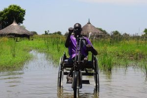 الفيضان يحصار ذوي الإعاقة في السودان