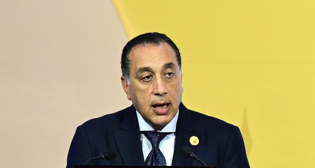 رئيس الوزراء المصري مصطفي مدبولي