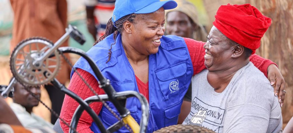 نيجيرية من ذوي الإعاقة