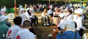 جانب من فعالية المجلس القومي للأشخاص ذوي الإعاقة 