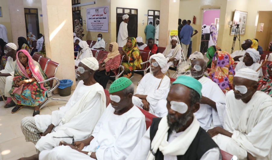 إجراء عمليات مياه بيضاء في السودان