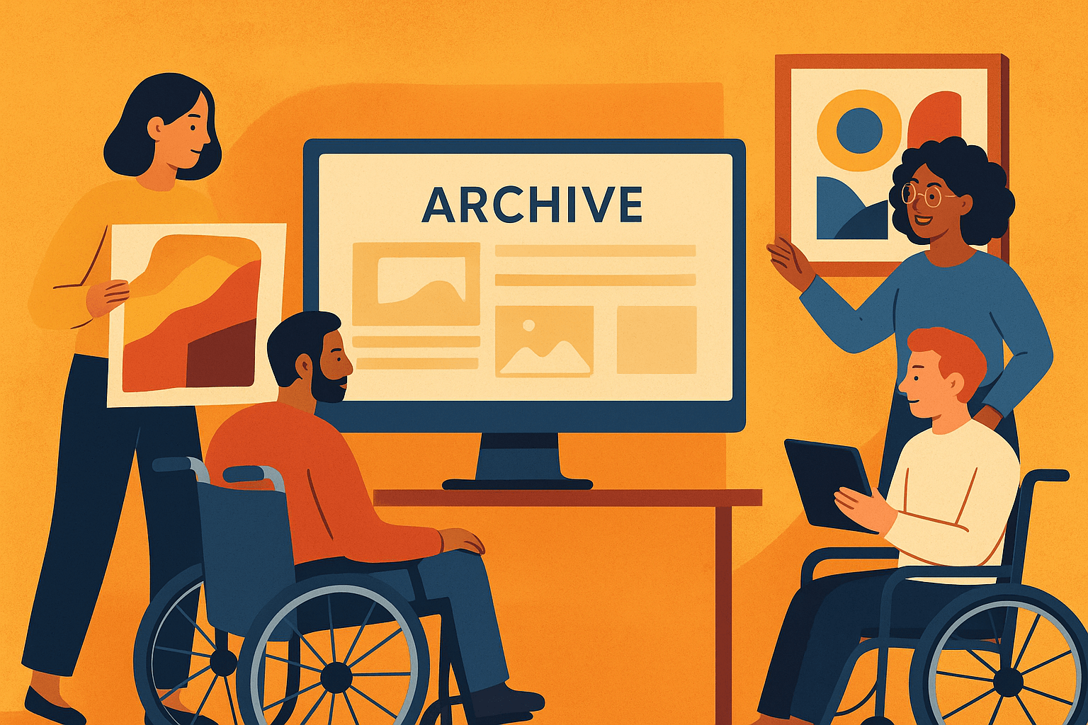 توثيق فنون ذوي الإعاقة