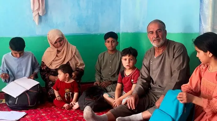 جان محمد من ذوي الإعاقة فى أفغانستان