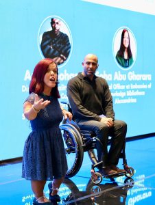 كلمة إحدى خريجات أكاديمية حلم من قصار القامة