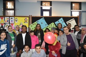 ذوي الهمم فى احتفالية متحف الفنون الشعبية بالقاهرة