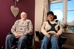 كوكبيرن وبيلتشر صداقة ناجحة لم تحدها الإعاقة 