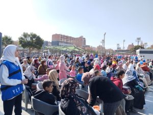 الفعالية تشهد حضورا كبيرا