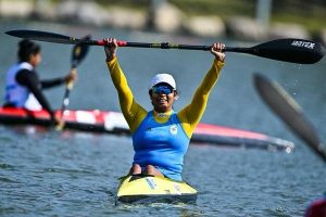 براشي يداف أول هندية تفوز بذهبية فى التجديف البالرالمبية