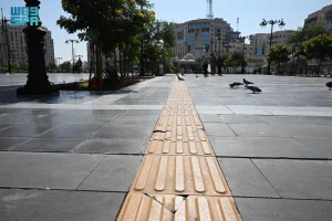 طرق مهيأة لذوي الإعاقة في المدينة المنورة