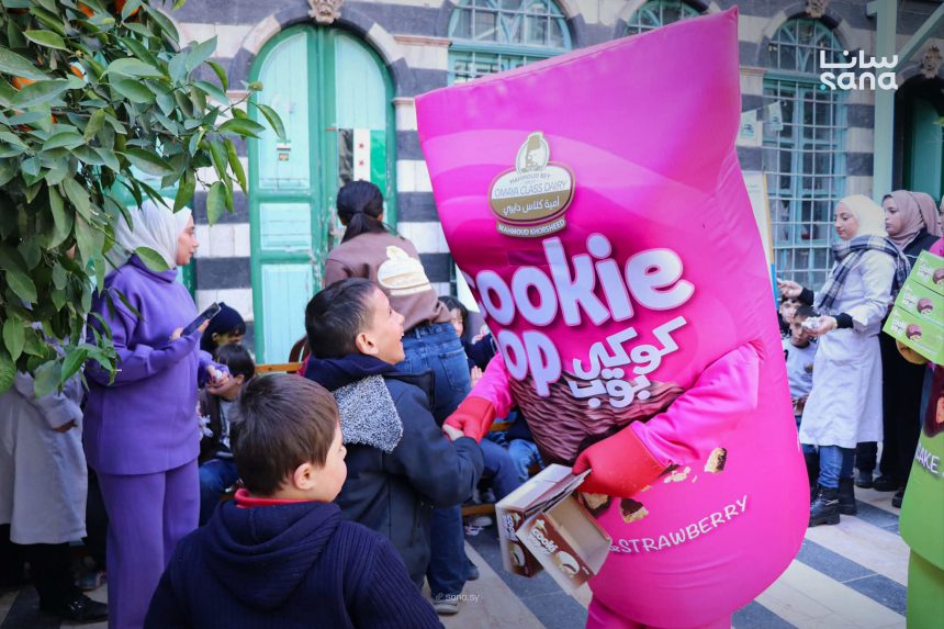 فعاليات ترفيهية تعزز اندماج الأطفال ذوي الإعاقة البصرية بسوريا