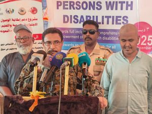والي كسلا يندد بجرائم الميليشيا ضد ذوي الإعاقة في السودان