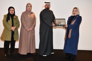 جانب من التكريم 