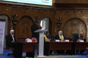 جانب من مناقشة رسالة إسراء امحمد الغالي