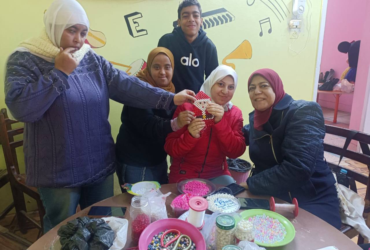 ورش فنية لذوي الهمم