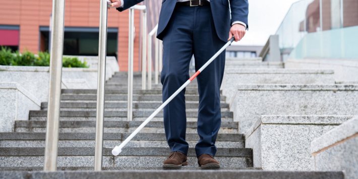 الأشخاص المكفوفين وضعاف البصر