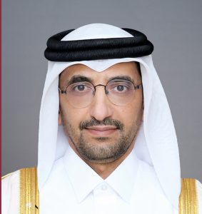 سعادة السيد إبراهيم بن علي المهندي وزير العدل ووزير الدولة لشؤون مجلس الوزراء