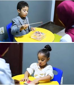 أنشطة تأهيلية للأطفال ذوي الإعاقة الذهنية