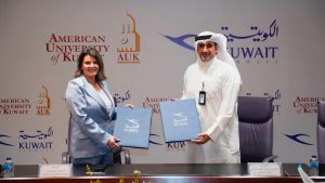 الخطوط الكويتية تتعاون مع الجامعة الأمريكية في الكويت
